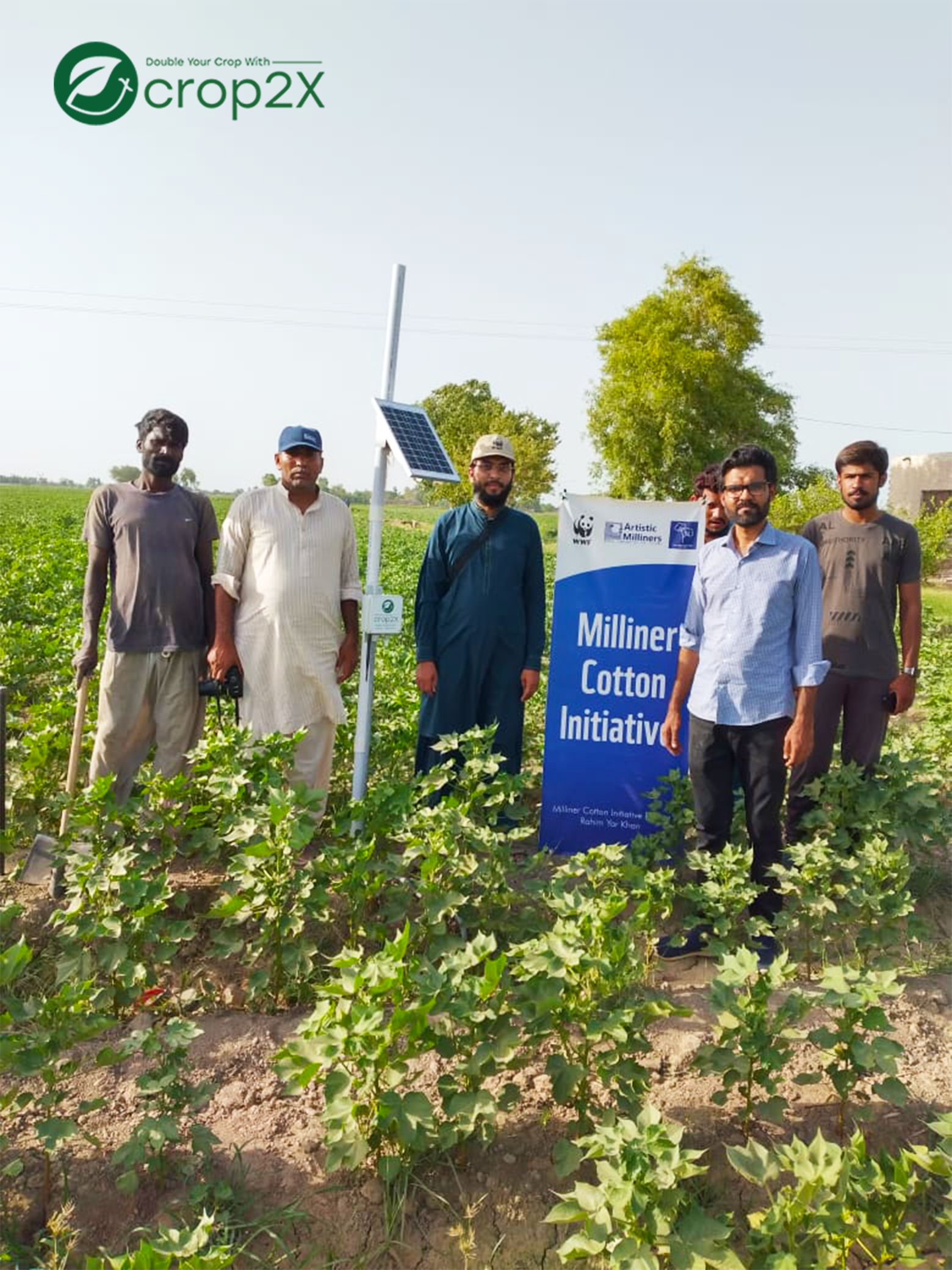 successfully deployed sensor probes at farms of the Artistic Milliners MCI (Milliner’s Cotton Initiative) program.￼